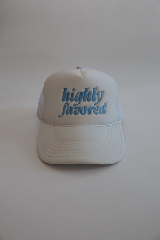 ‘Highly Favored’ Foam Trucker Hat